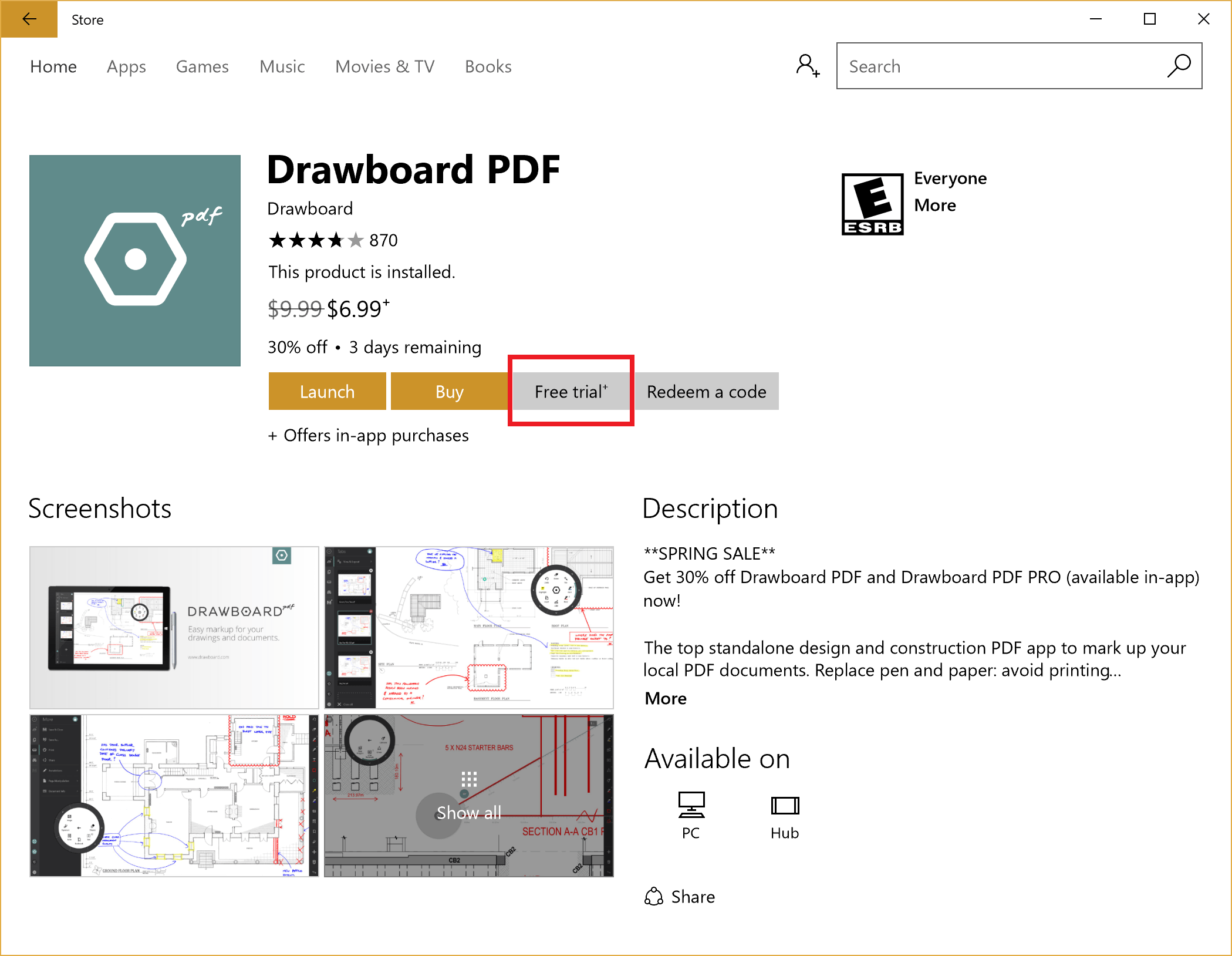 drawboard pdf key